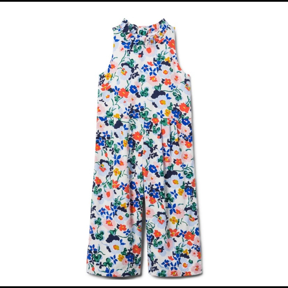 Janie & Jack Floral Jumpsuit